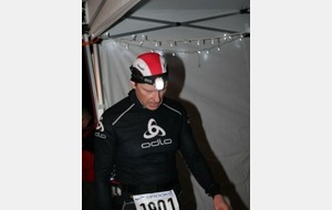 Trail nocturne pour Claude BOUR