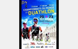 Championnats du monde de Duathlon à NANCY